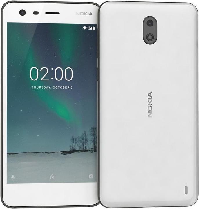 Produktbild Nokia 2 (8 GB, White, 5", Dual SIM, 4G)