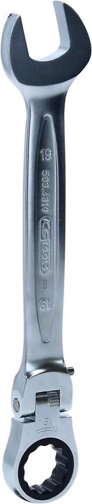 Produktbild KS Tools GEARplus Gelenk-Ratschenringmaulschlüssel feststellbar (19 mm)
