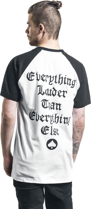 Produktbild Merchcode Motörhead Everything Louder Raglan Tee (S)