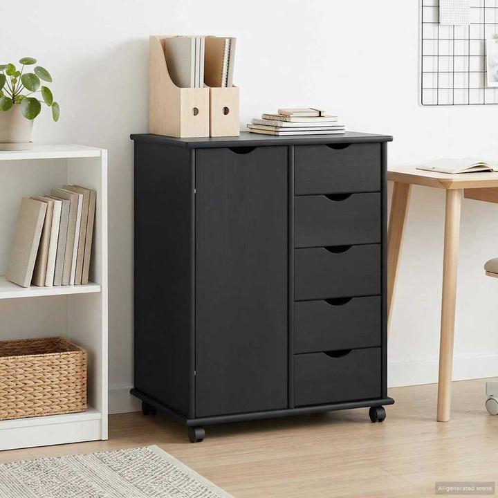 Produktbild vidaXL Rollschrank (63.50 x 39 x 79 cm)