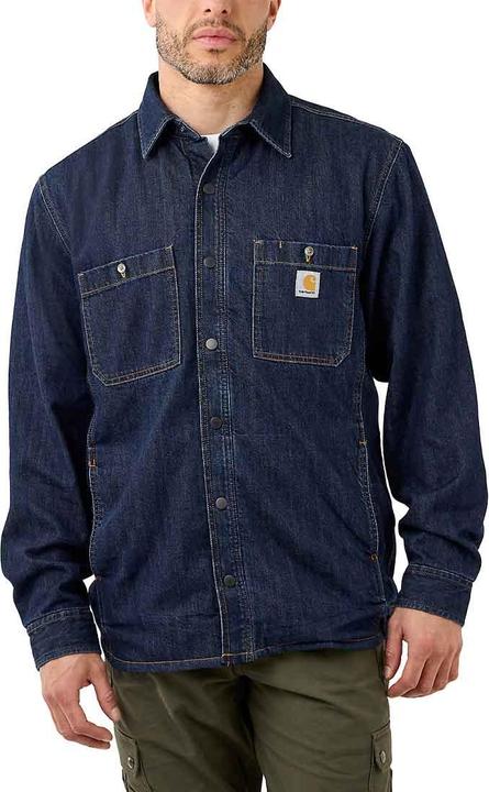 Immagine prodotto Carhartt Camicia in denim foderata in pile e con chiusura a scatto (L)
