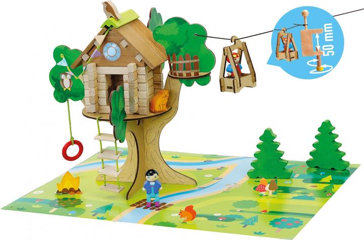 Image du produit Jeujura La Cabane Perchee 70 Pieces