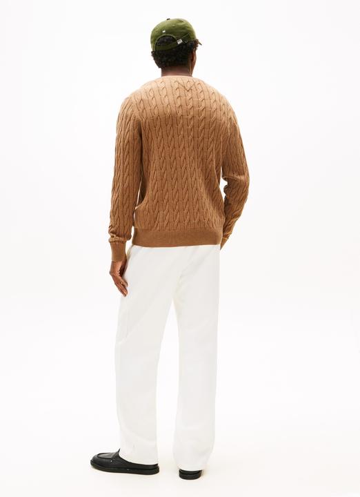 Produktbild Tommy Hilfiger Klassischer Baumwollkabelpullover mit Rundhalsausschnitt (S)