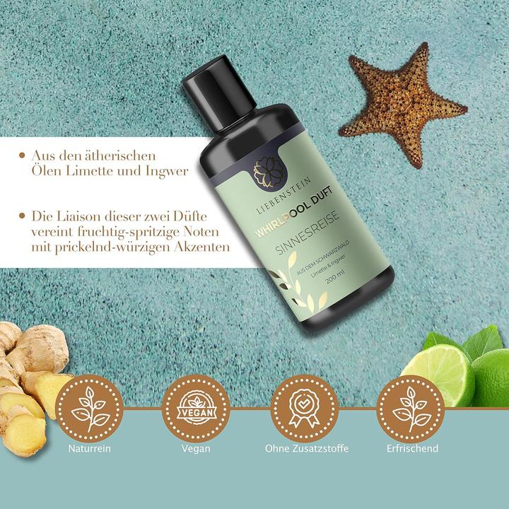 Produktbild Liebenstein Bio Whirlpoolduft Sinnesreise (200 ml, Badeöl)