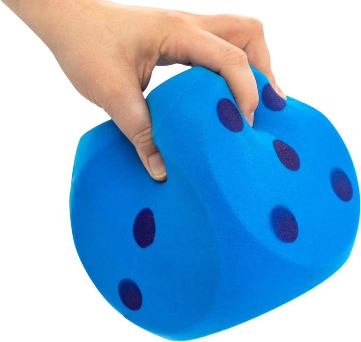 Image du produit John Cube en mousse 15cm bleu