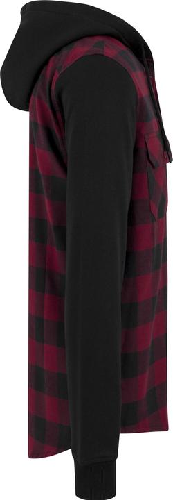 Immagine prodotto Urban Classics Camicia con cappuccio e maniche in flanella a quadri (XXL)