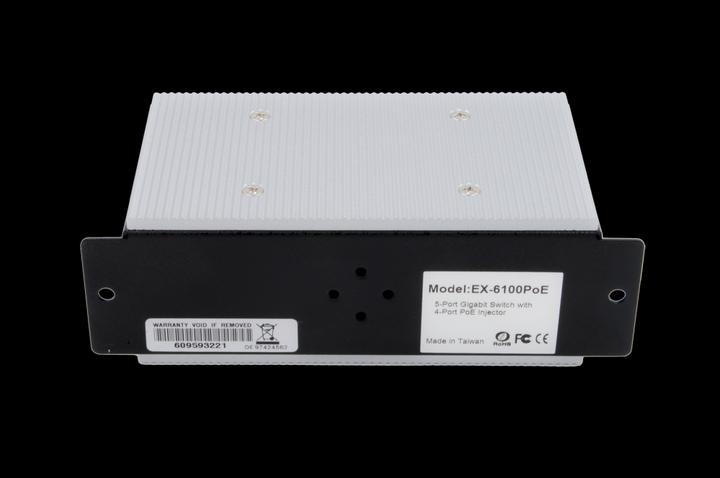 Produktbild Exsys EX-6100PoE 5-Port Gigabit Injektor (802.3af (PoE), 802.3at (PoE+), 30 W)