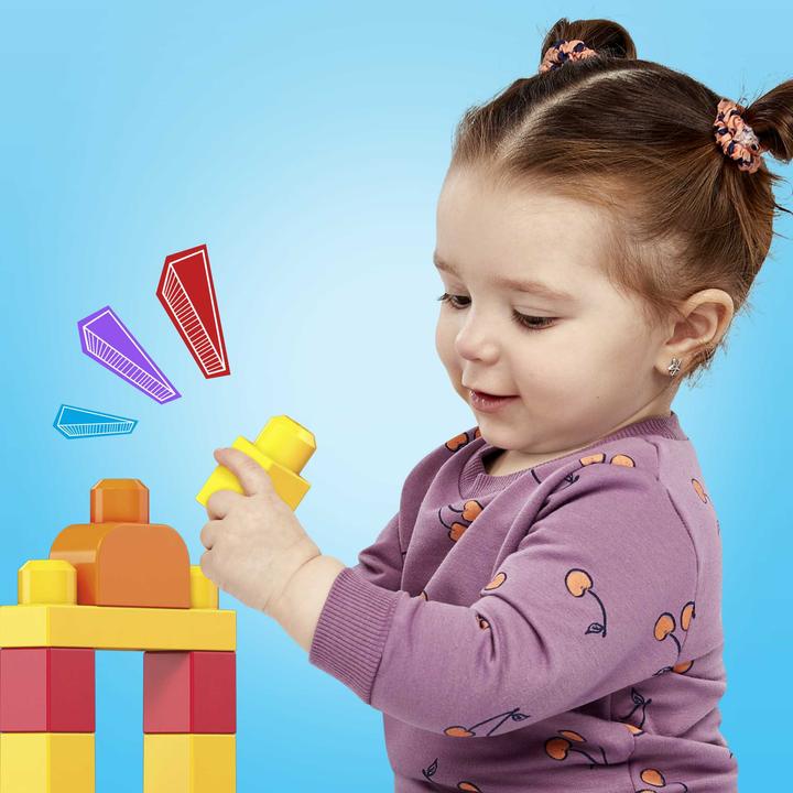 Image du produit Mega Bloks Sac 80 BRIQUES - Briques de construction - 12 mois et +