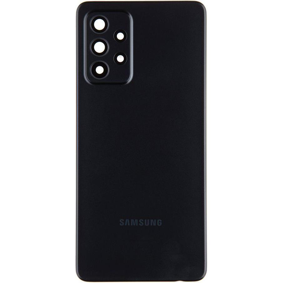 Samsung A525 Galaxy A52 Back Cover Black (Service Pack), Mobilgerät Ersatzteile, Schwarz