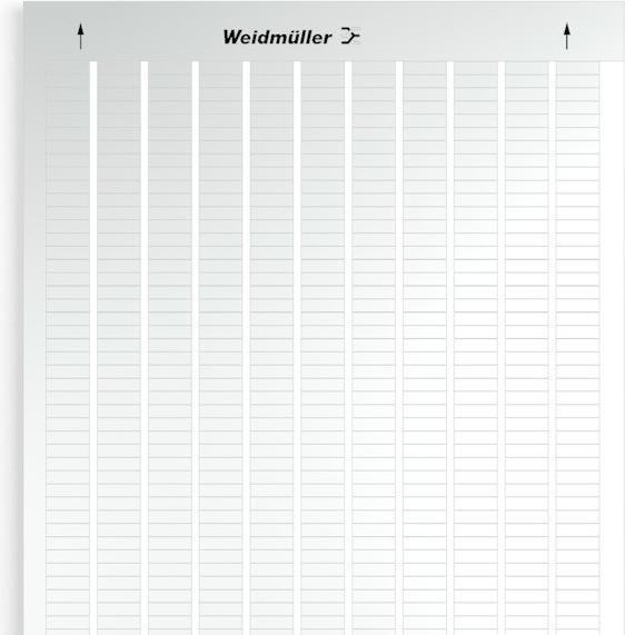Actual product image Weidmüller Label si self-adhesive 15x4.63mm 1724140001 (15 mm)
