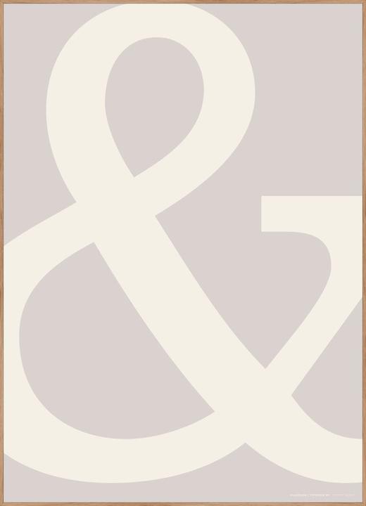 Interio Ampersand (50 x 70 cm)