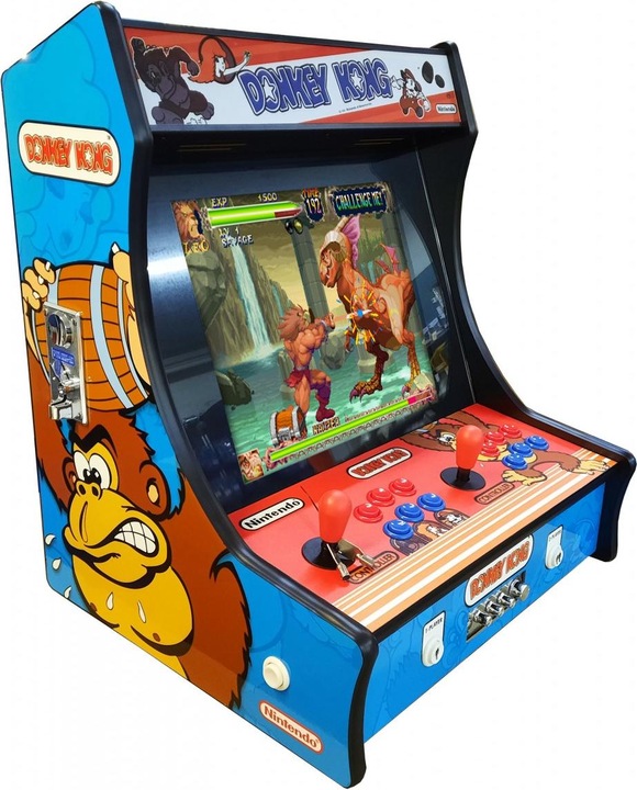 Produktbild Video Bartop "Donkey Kong", 19" TFT, horiz. Pandora DX 3000 Spiele