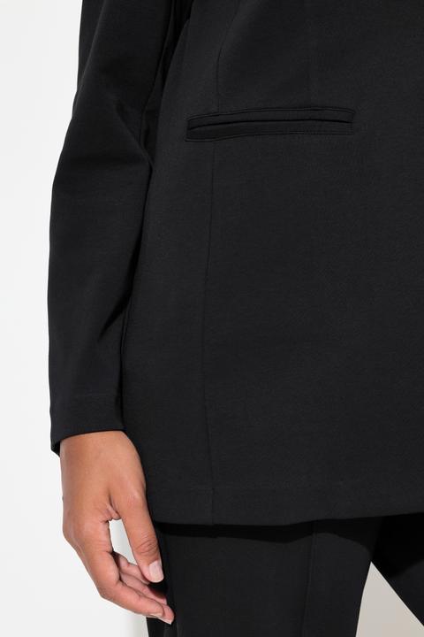 Produktbild Ulla Popken Blazer, Punto di Roma, A-Linie, Reverskragen, Stretch (42, 44)