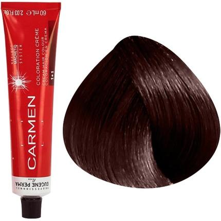 Eugene Perma, Haarfarbe, Carmen Tube 60ml No. 4.6 Chestnut Red (4.6 Red Brown)