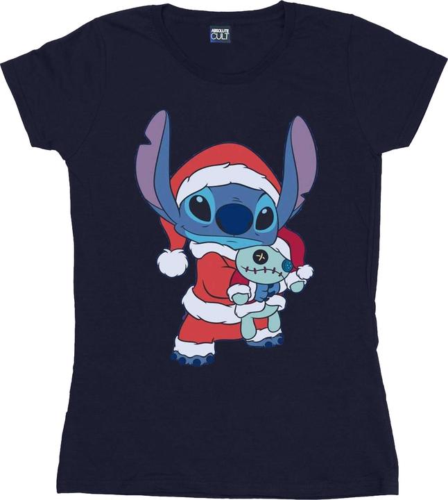 Immagine prodotto Disney Lilo And Stitch Stitch Christmas Maglietta Donna (XL)