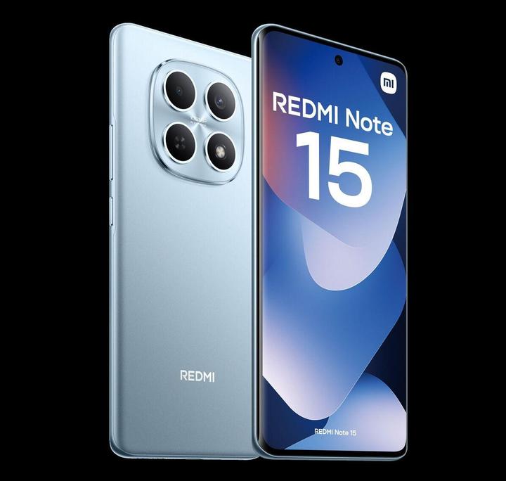 Image du produit Xiaomi REDMI Note 15 (256 Go, Bleu, Glacier Blue, 6.77", Double SIM, 4G)