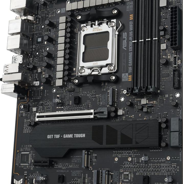 Actual product image ASUS TUF Gaming X870E-Plus WIFI7 (AM5, AMD X870, ATX)