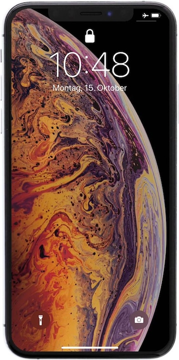 Actual product image Apple iPhone XS Max (512 GB, Silver, 6.50", SIM + eSIM, 12 Mpx, 4G)