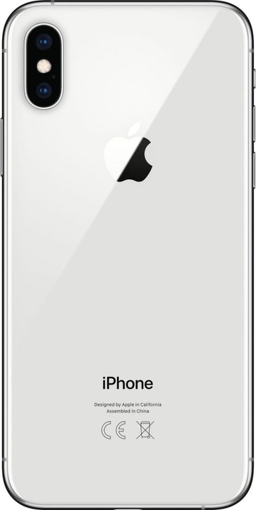 Produktbild Apple iPhone XS Max (512 GB, Silver, 6.50", SIM + eSIM, 12 Mpx, 4G)