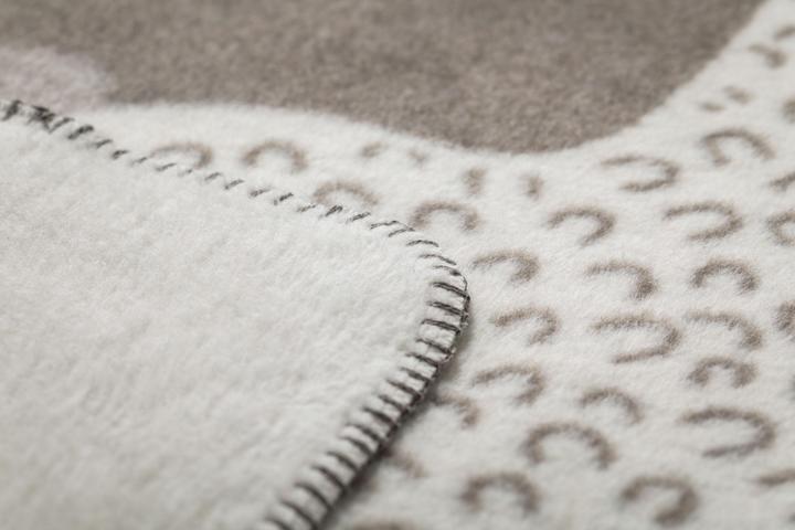 Actual product image David Fussenegger Baby-Veloursd.KiDs Alpaka rauc (100 x 75 cm)