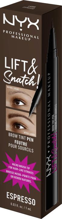 Actual product image NYX Professional Make-Up Lift & Snatch (Espresso)