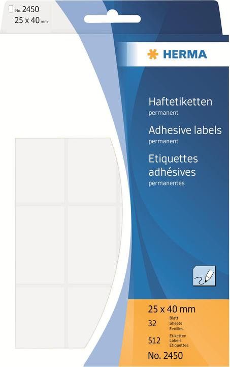 Actual product image HERMA Multipurpose labels
