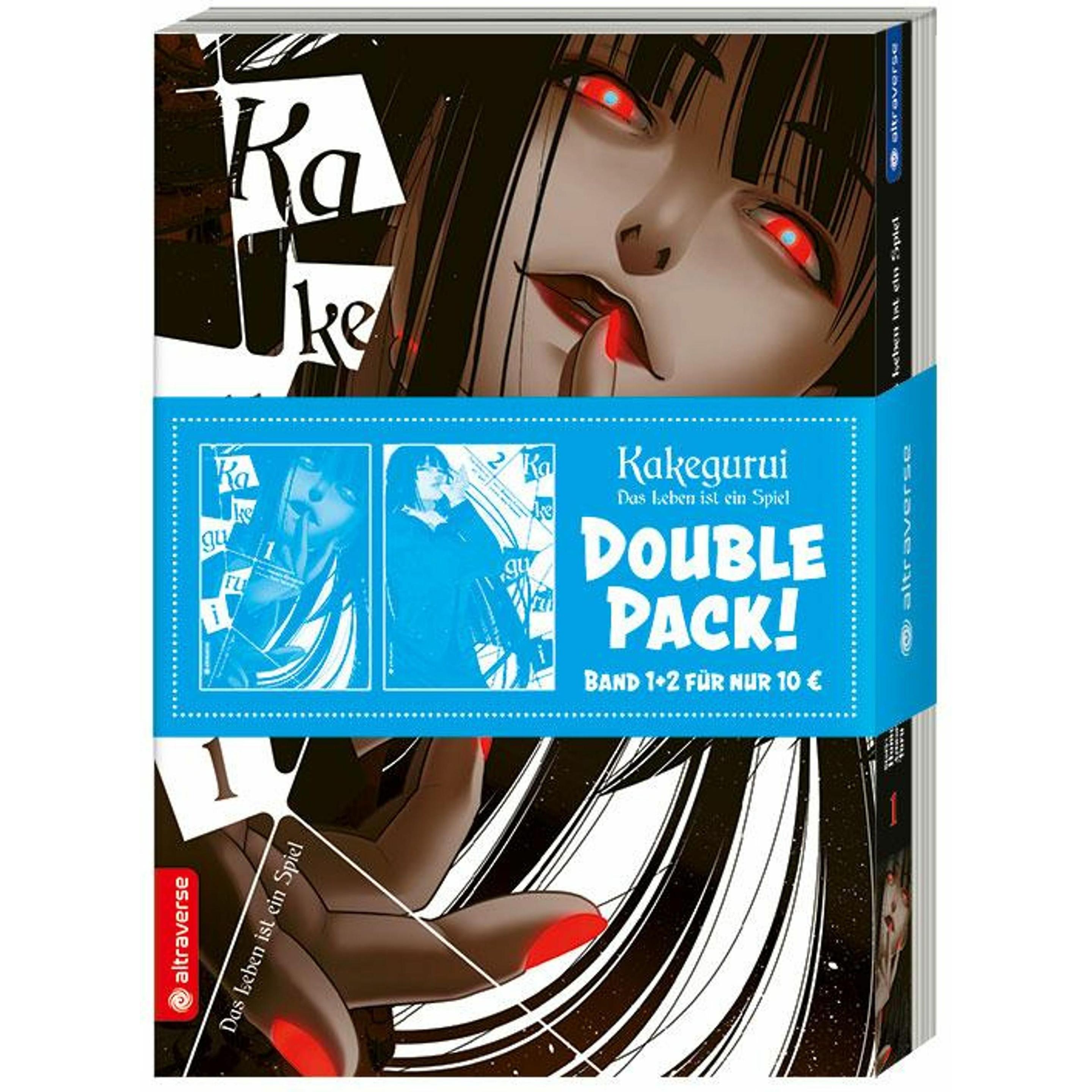 Kakegurui - Das Leben ist ein Spiel. Double Pack Band 1 & 2, Belletristik von Homura Kawamoto, Toru Naomura