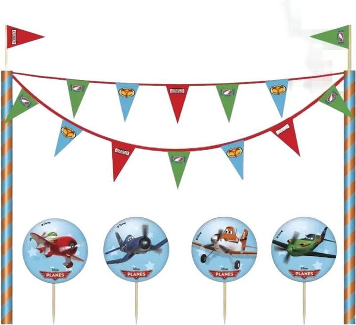 Actual product image Disney Characters Cake Decorating Kit (4 pcs.)