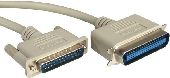 Produktbild Roline Parallelportkabel DB25 Stecker-Centronics36 (4.50 m, Parallel (Drucker))