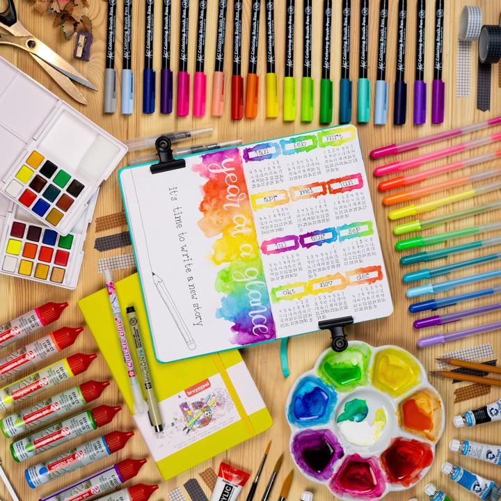 Actual product image Sakura Pigma Micron PN Everyday Pen Set of 3 Office (Blue, Black, Red, 3 x)