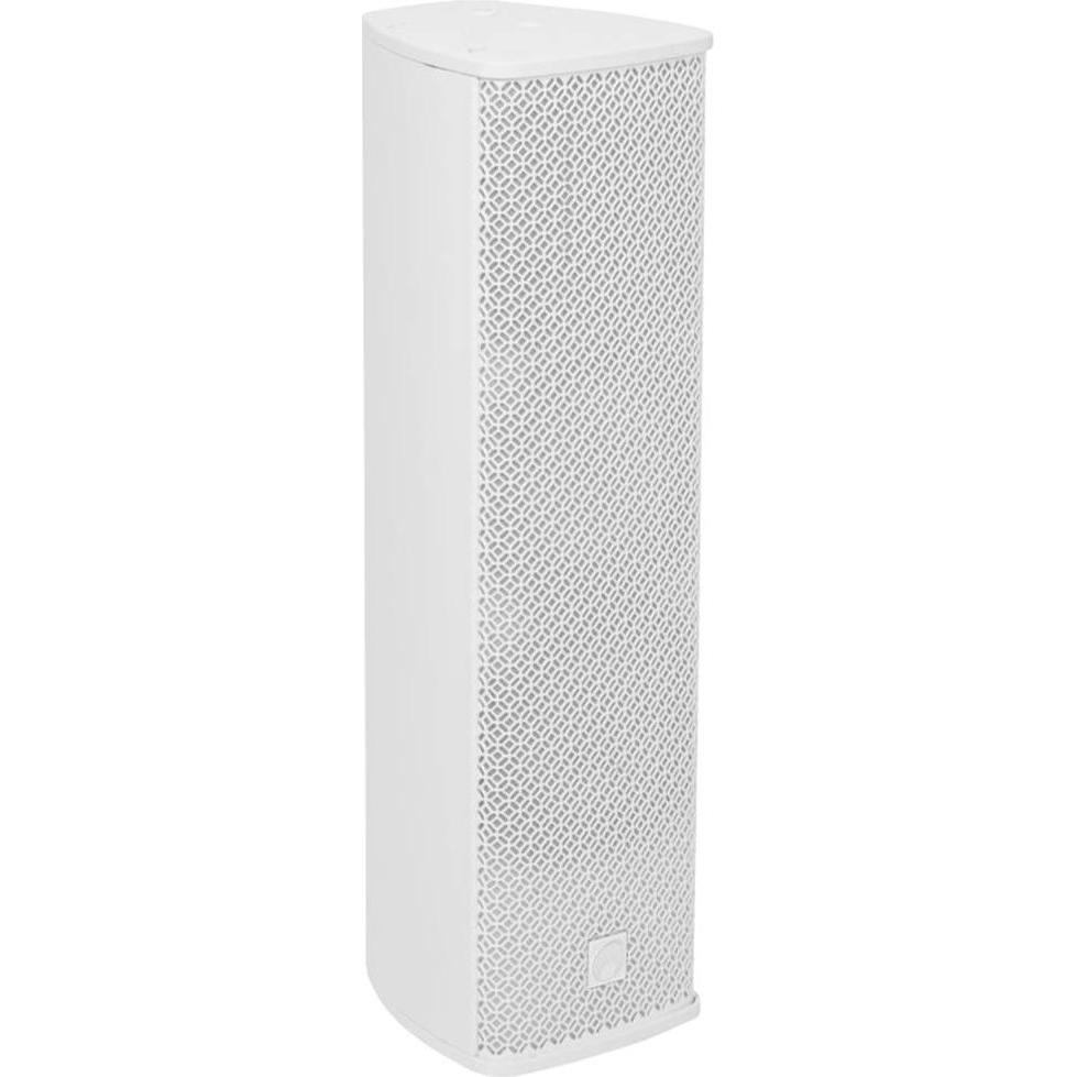 Omnitronic ODC-224T Altoparlante a colonna per esterni bianco (Altoparlanti passivi), Altoparlante PA, Bianco