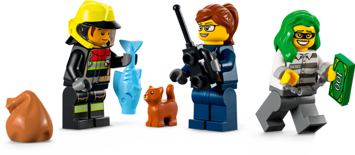 Produktbild LEGO Löscheinsatz und Verfolgungsjagd (60319, LEGO City)