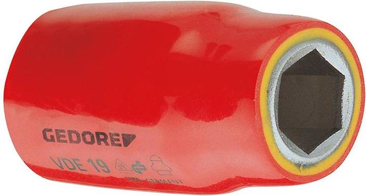 Actual product image Gedore VDE 19 24 VDE Socket 1/2" hexagonal 24 mm (24 mm)