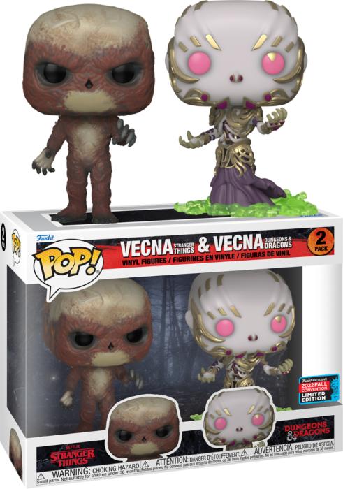 Produktbild Funko POP! 2-Pack Stranger Things Vecna & Dungeons & Dragons Vecna Edition Limitée Fall Convention 2022