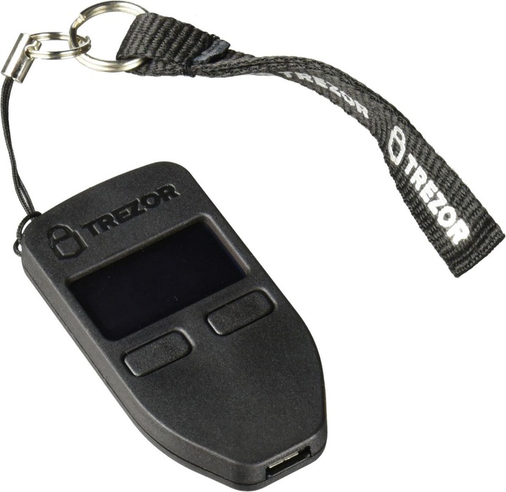 Productafbeelding Trezor One (Bitcoin, Bitcoin Cash, Bitcoin Goud, Dash, Ether, Ethereum Klassiek, Expanse, Litecoin, Ubiq, Zcash)