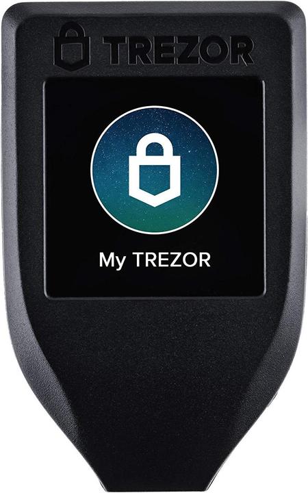 Produktbild SatoshiLabs Trezor Model T (Bitcoin, Bitcoin Cash, Bitcoin Gold, Dash, Digibyte, Dogecoin, Ether, Ethereum Classic, Komodo, Litecoin, TRON, Zcash, Decred, Lisk, Qtum)