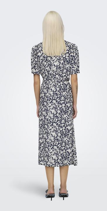 Immagine prodotto Only Abito midi con scollo a V dalla vestibilità regolare (XS)