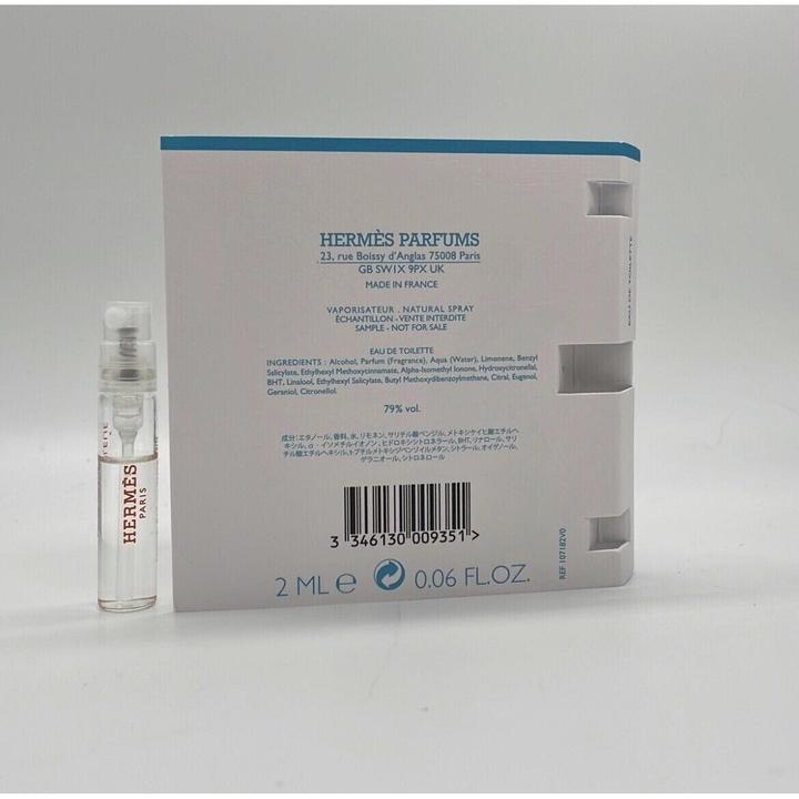 Produktbild Hermès Hermes Zusatza Ech. Edm Bleue 2 ml (Eau de Toilette, 2 ml)