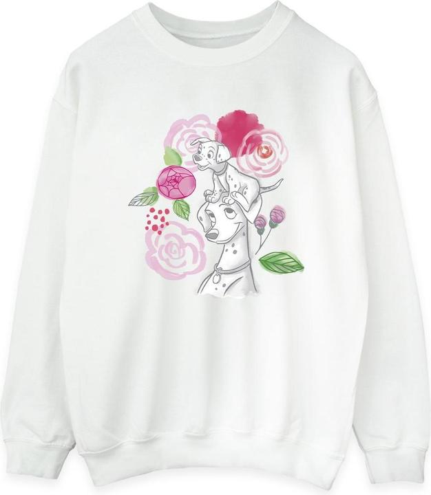 Immagine prodotto Disney 101 Dalmatians Flowers Felpa Donna (M)