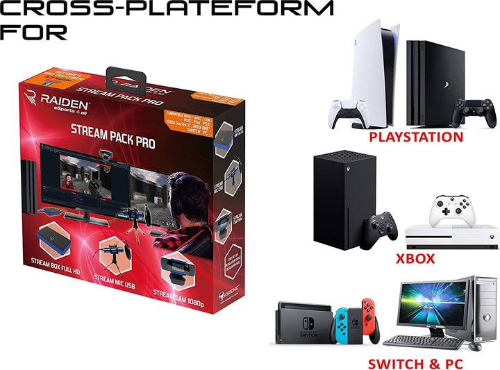Actual product image Subsonic Accessory package for streaming