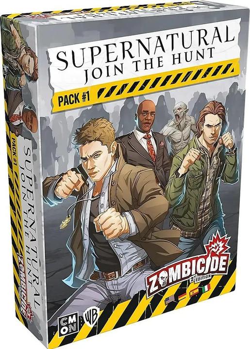 Cmon Zombicide 2ème édition - Supernatural : Join the Hunt Pack 1, Jeu de société, pour 1-6 joueurs, 14