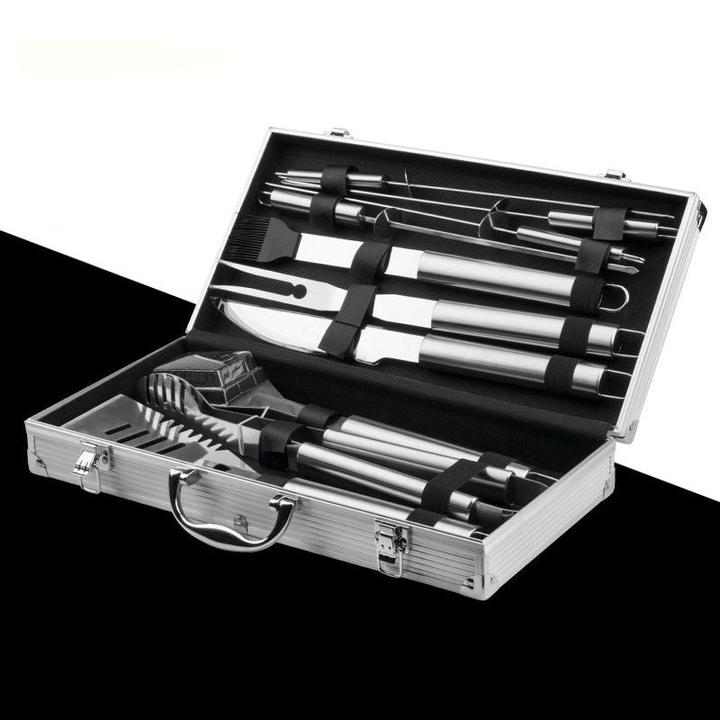 Image du produit Hermex Couverts pour barbecue Coffret barbecue Equipement pour barbecue Accessoires pour barbecue