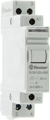 Produktbild Finder Stromstossrelais 2-Schliesser 24VDC 16A