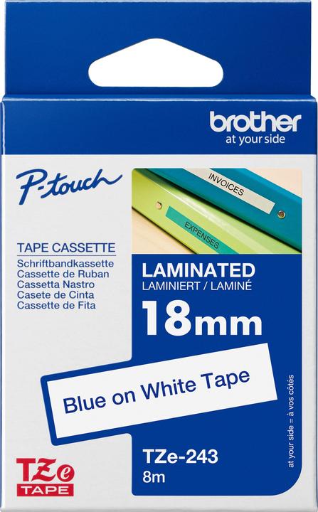 Produktbild Brother Tze-243 (1.80 cm, Grau)