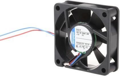 Produktbild Papst DC-Axiallüfter 12VDC 20m³/h 50x50x15mm (50 mm)