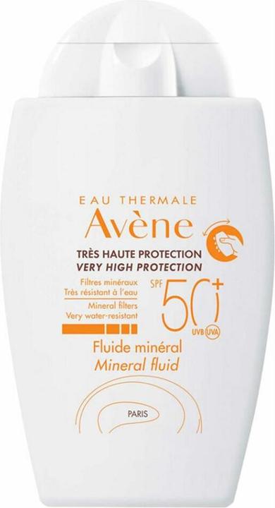 Actual product image Avène Sun fluid (Sun cream face, SPF 50+, 40 ml)
