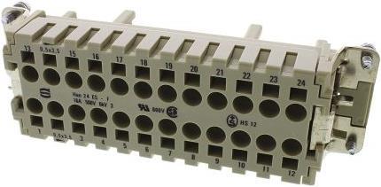 Produktbild Harting Buchseneinsatz HAN 24ES 24-polig Feder.