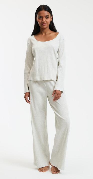 Produktbild La Redoute Collections Pyjama aus Ripp-Jersey (S)