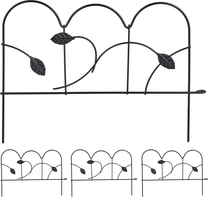 Actual product image Relaxdays Garden fencing (150 cm)
