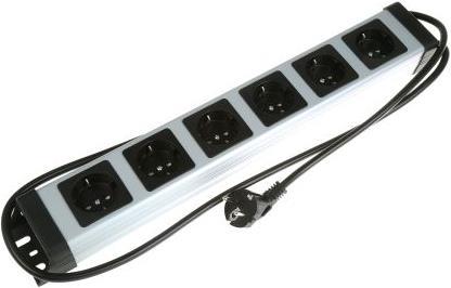 Produktbild Kopp Steckdosenleiste POWERversal 6-fach (6 x, CEE 7/3, 1.40 m)